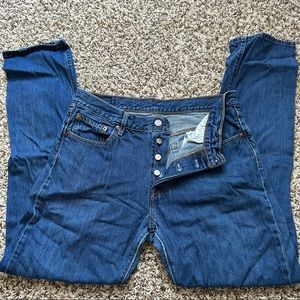 Levi’s 501 Button Zipper